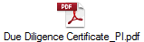 Due Diligence Certificate_PI.pdf