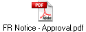 FR Notice - Approval.pdf