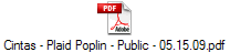 Cintas - Plaid Poplin - Public - 05.15.09.pdf