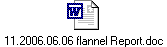 11.2006.06.06 flannel Report.doc
