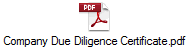Company Due Diligence Certificate.pdf